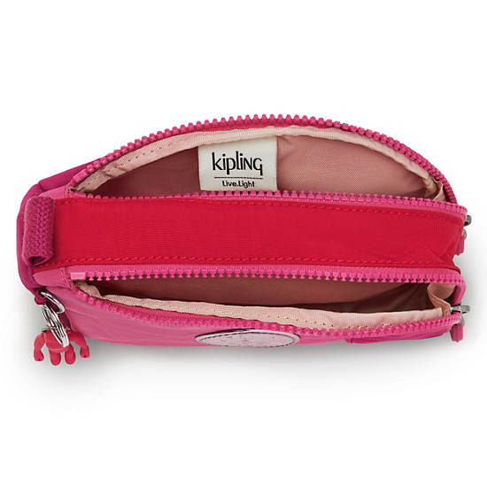 Kipling Tibby Classic Pouch Bags Pink Fuchsia | AU 1913OK